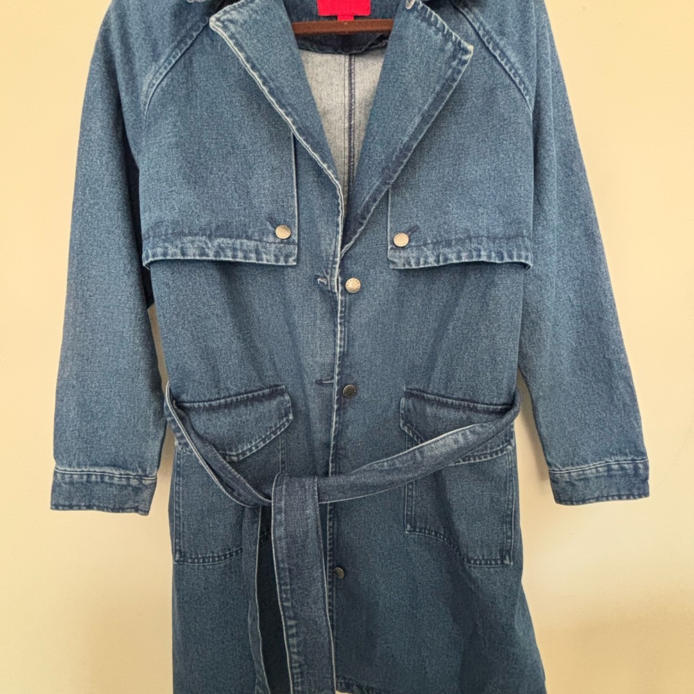 Jennifer Lopez Blue Denim Jacket
